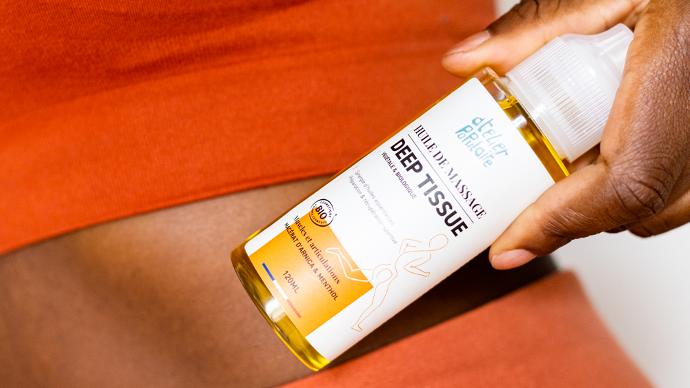 Découvrez sans plus attendre notre gamme d'huiles de massage bio !