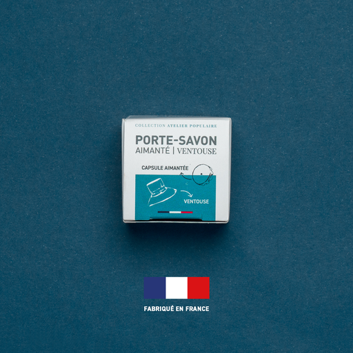 [APO_ACC_PAI_FRA_V01] Porte-savon aimanté | Ventouse - avec boîte