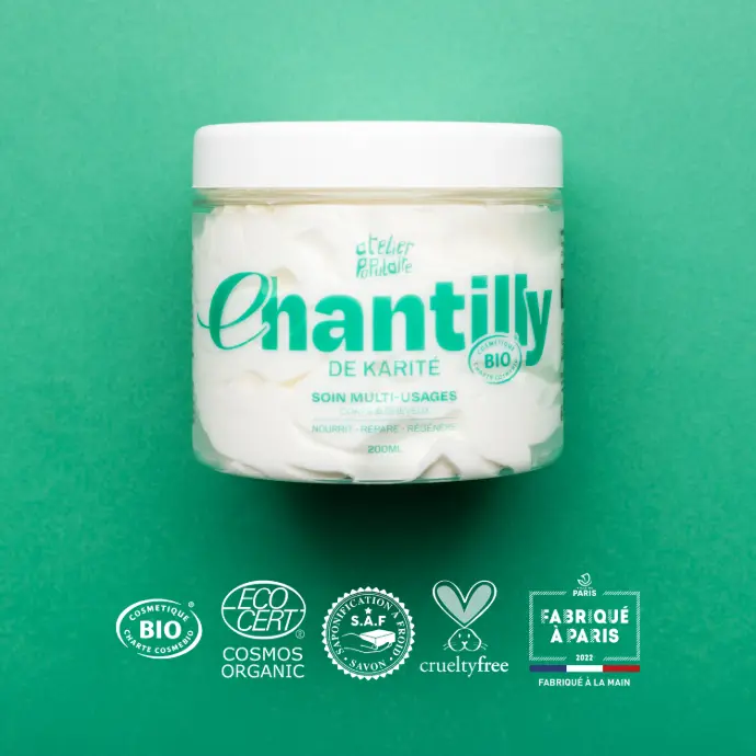 Chantilly de karité | Neutre | COSMOS ORGANIC | 200mL