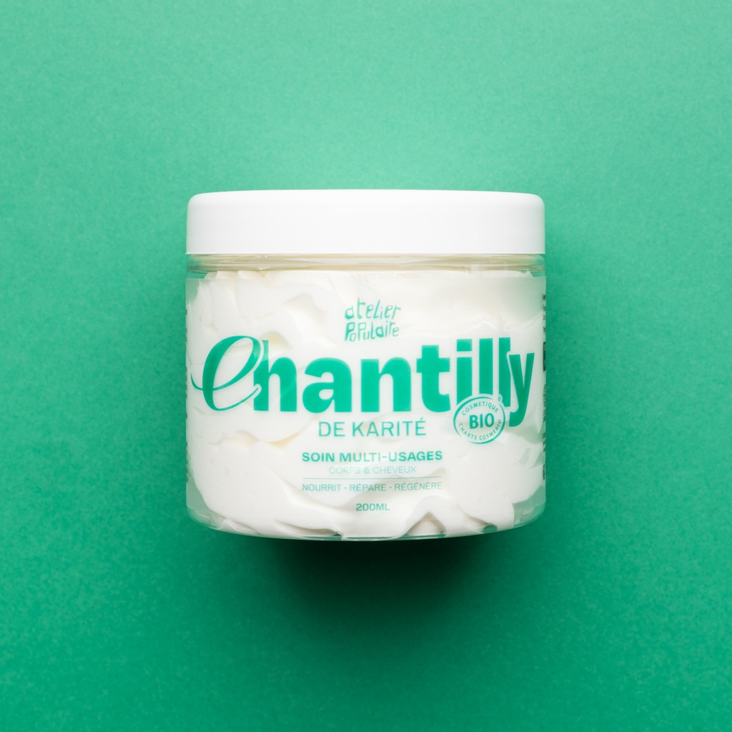 Chantilly de karité | Neutre | COSMOS ORGANIC | 200mL