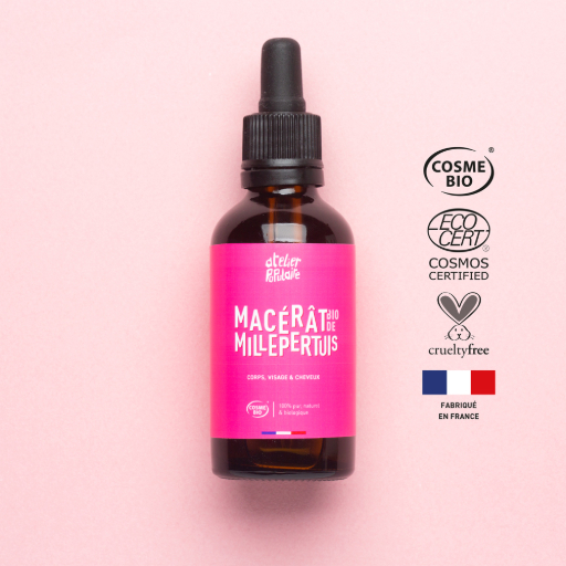[APO_MAC_50_MIL_V01] Macérât de Millepertuis Bio France | COSMOS CERTIFIED | 50mL