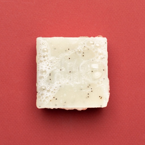 [APO_SAF_PSC_V02_B2C] ​Le Pavé Scrub - SANS BOITE  | Savon à froid surgras | COSMOS ORGANIC | 90g