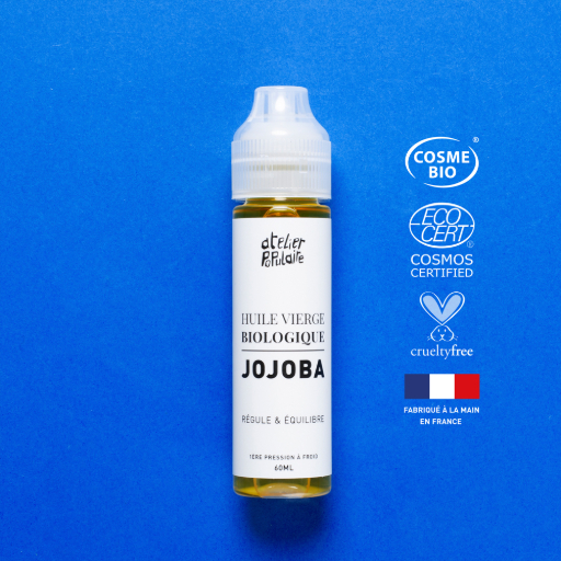 [APO_HV_60_JOJ_V01_B2C] ​Huile vierge de Jojoba Bio | COSMOS CERTIFIED | 60mL