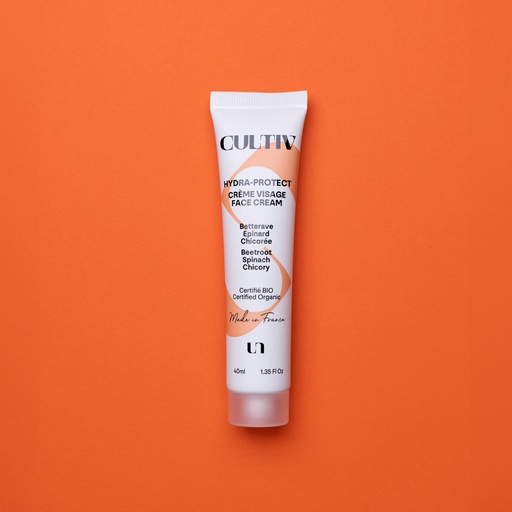[CULCV40] Crème Visage Hydra-Protect | Cultiv | Certifiée biologique | 40 mL